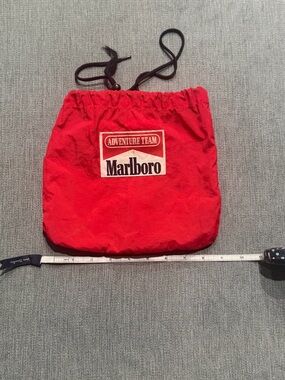 Marlboro Rewards Small Red Keepsake Bag with Adventure Team Logo